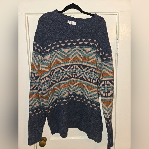 Old Navy Other - Old Navy Mens Geometric Sweater